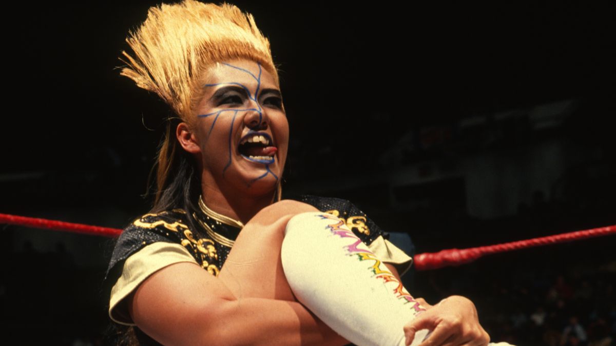 Bull Nakano in action. WWE photo
