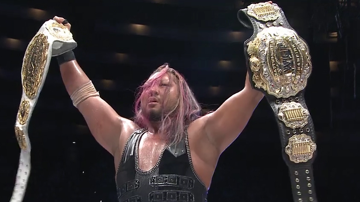 New look Evil and mystery man defeat Naito at Dominion