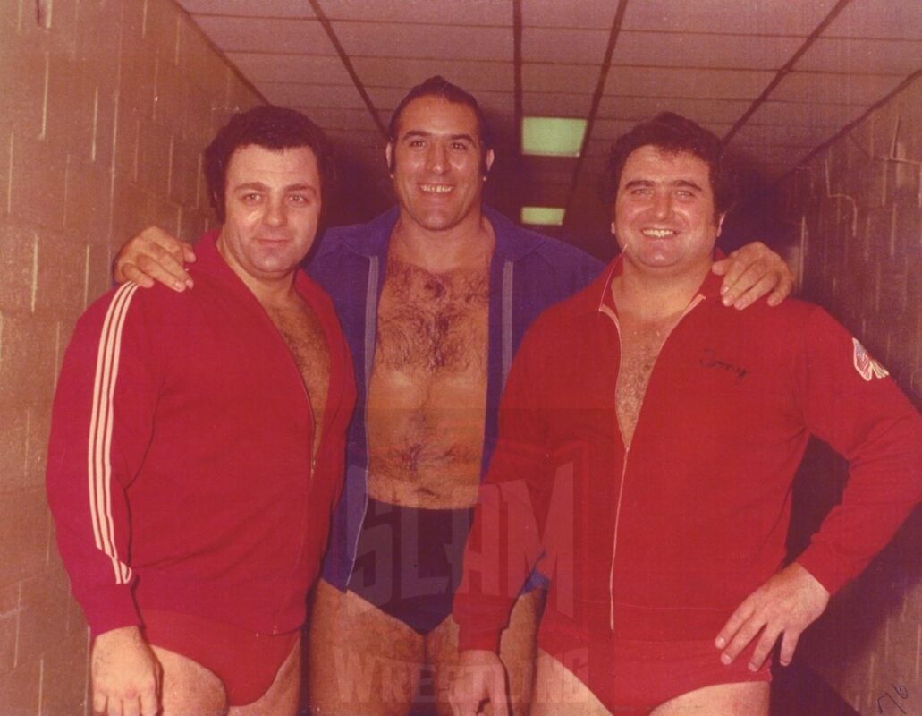Gino Brito Sr., Dominic Denucci and Tony Parisi.