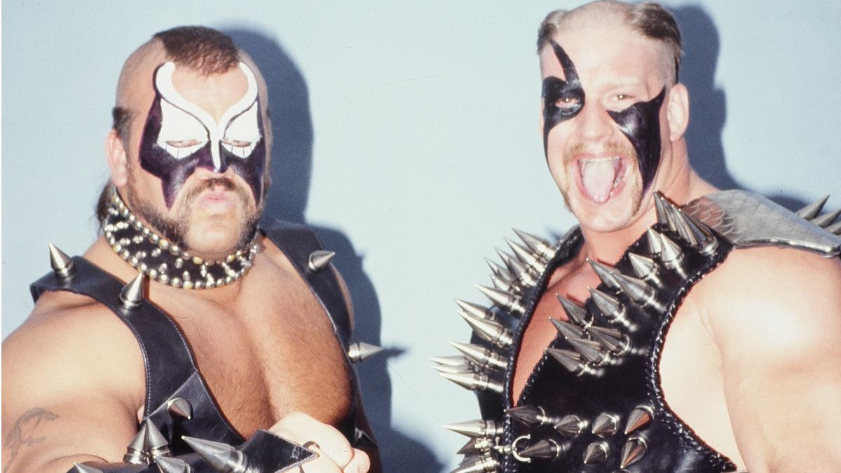 The Road Warriors / Legion of Doom Road Warrior Hawk and Road Warrior Animal