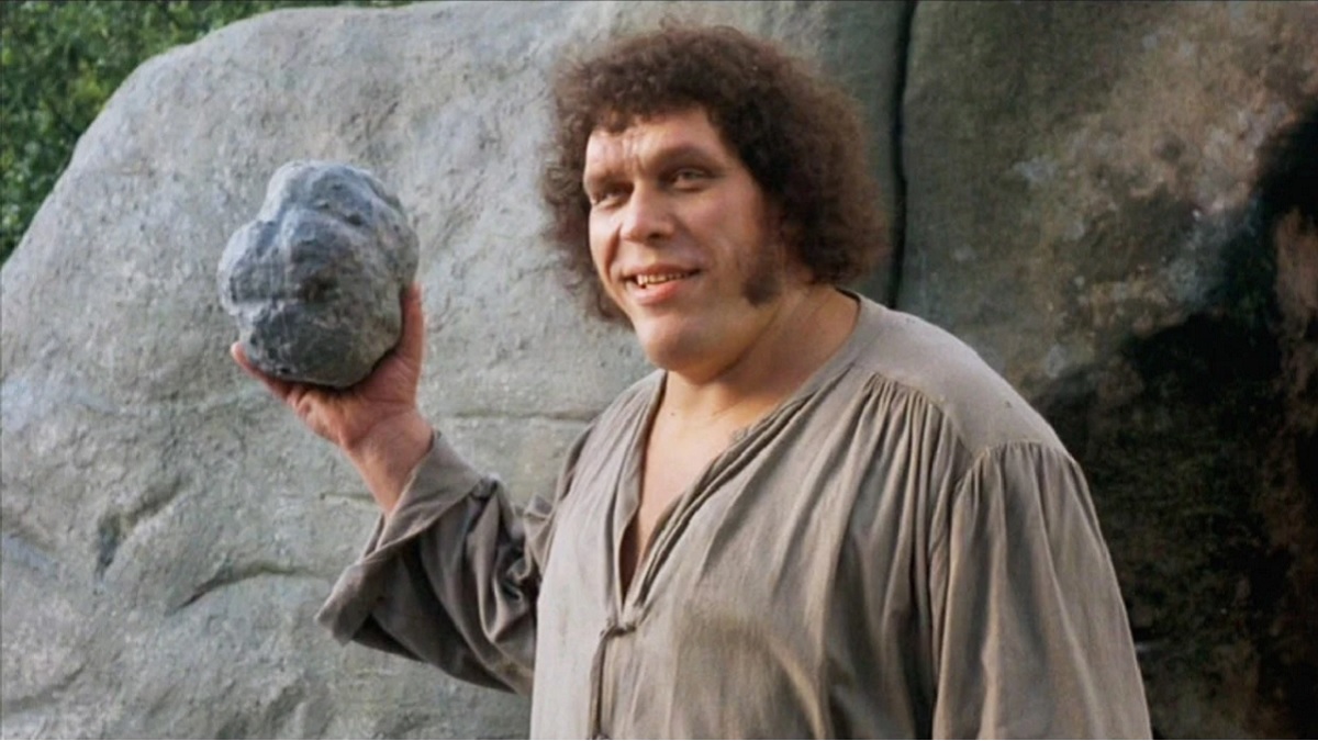 Andre the Giant as Fezzik in The Princess Bride