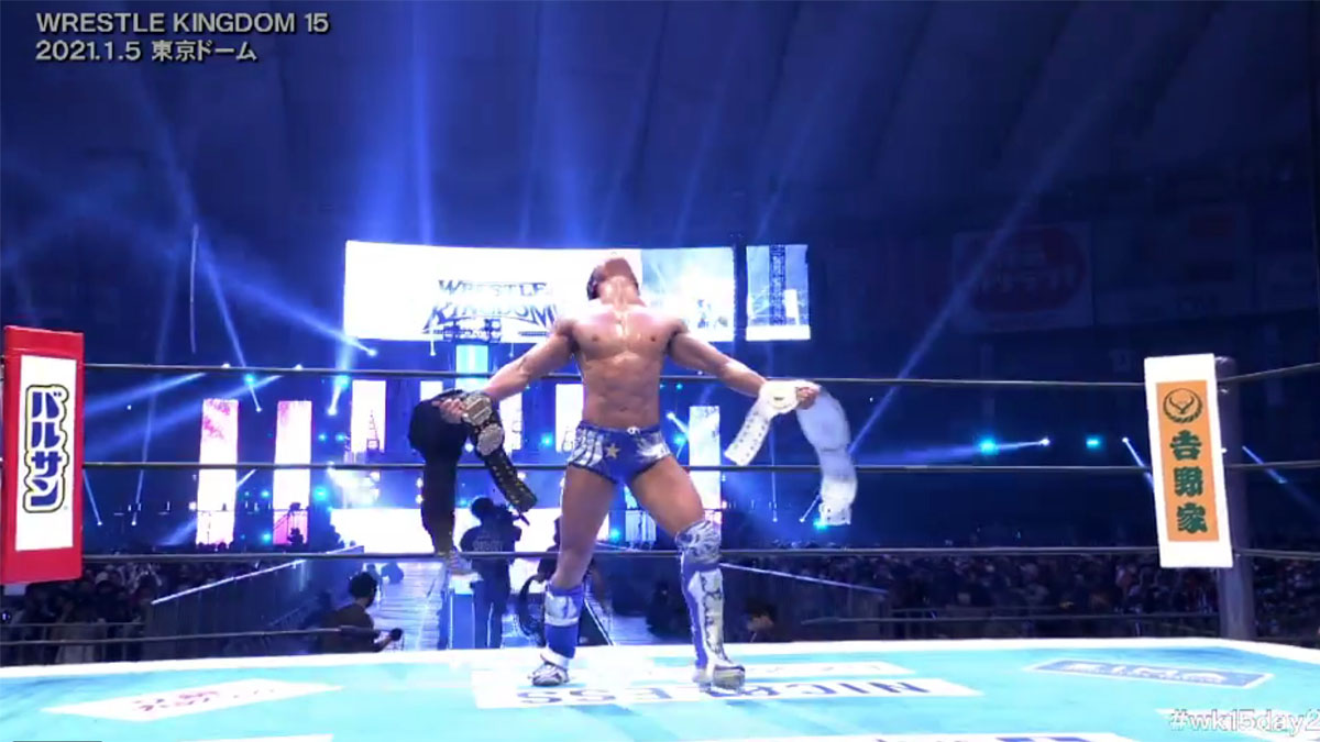 Ibushi retains after a 48 minute Wrestle Kingdom epic