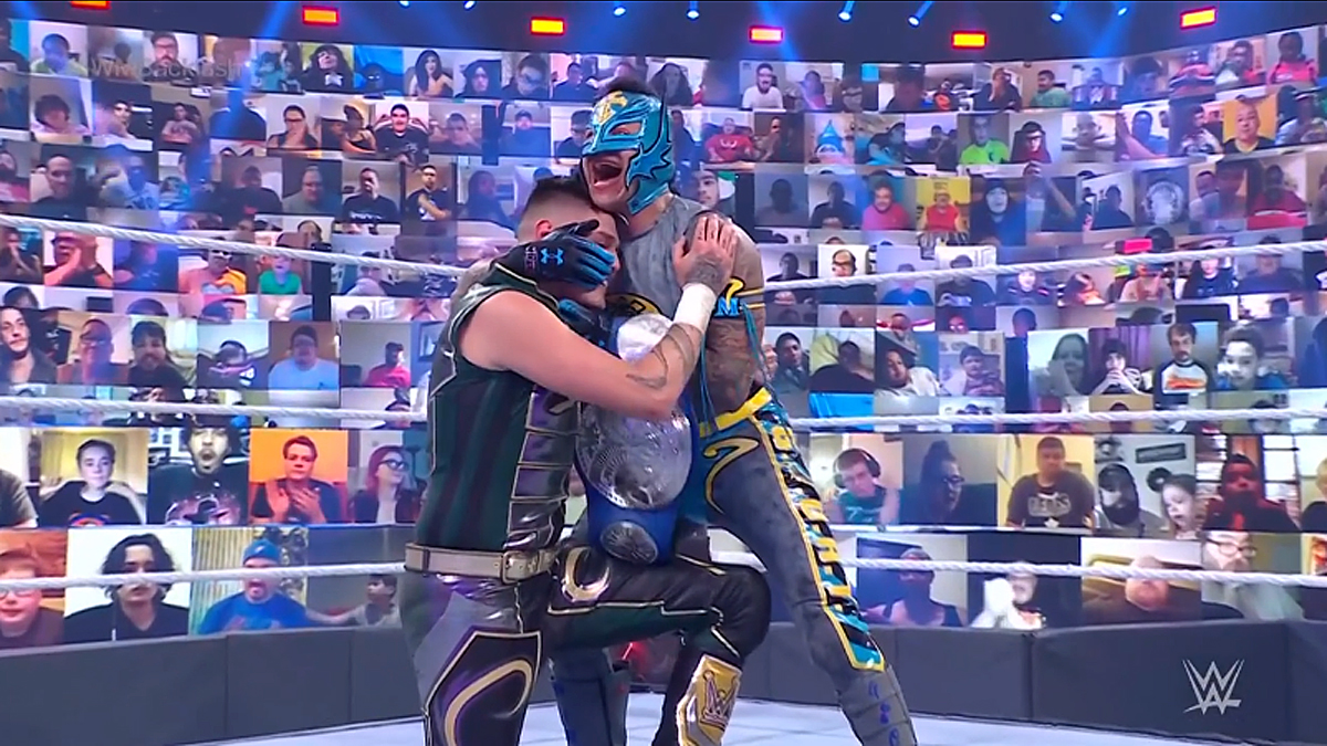 Zombie lumberjacks, Mysterios’ win the only Backlash surprises