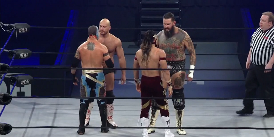 Ray Horus and his partner Bandido ready for action against Violence Unlimited