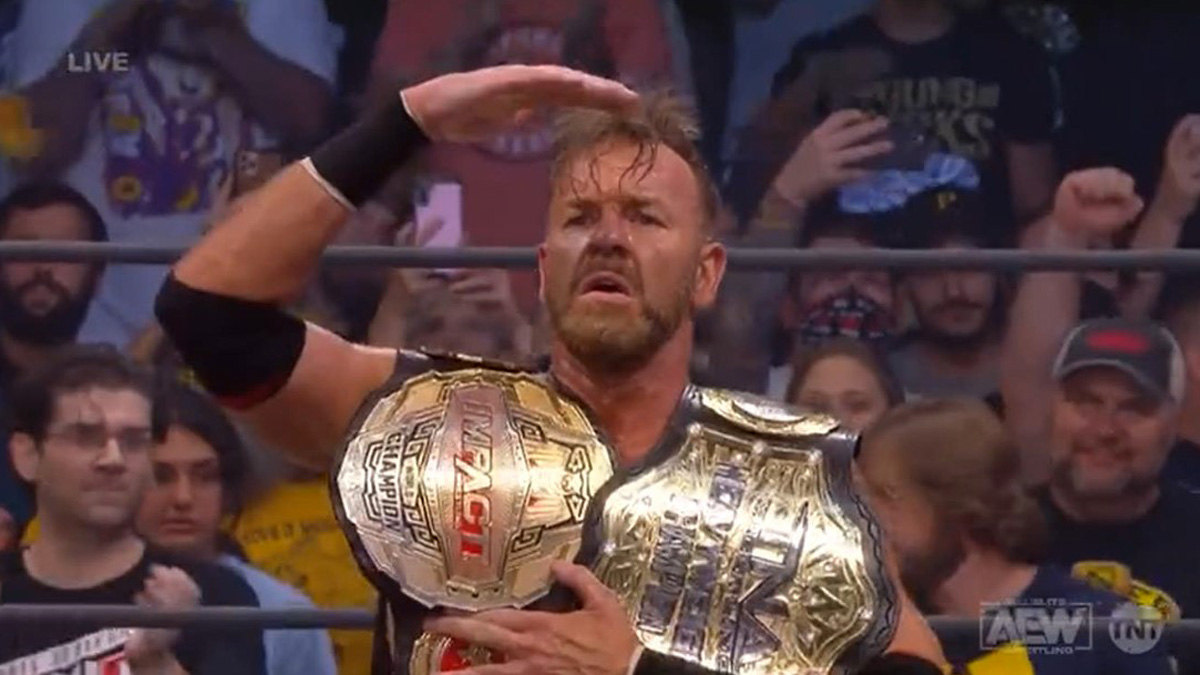 Christian becomes a champion at AEW Rampage premiere