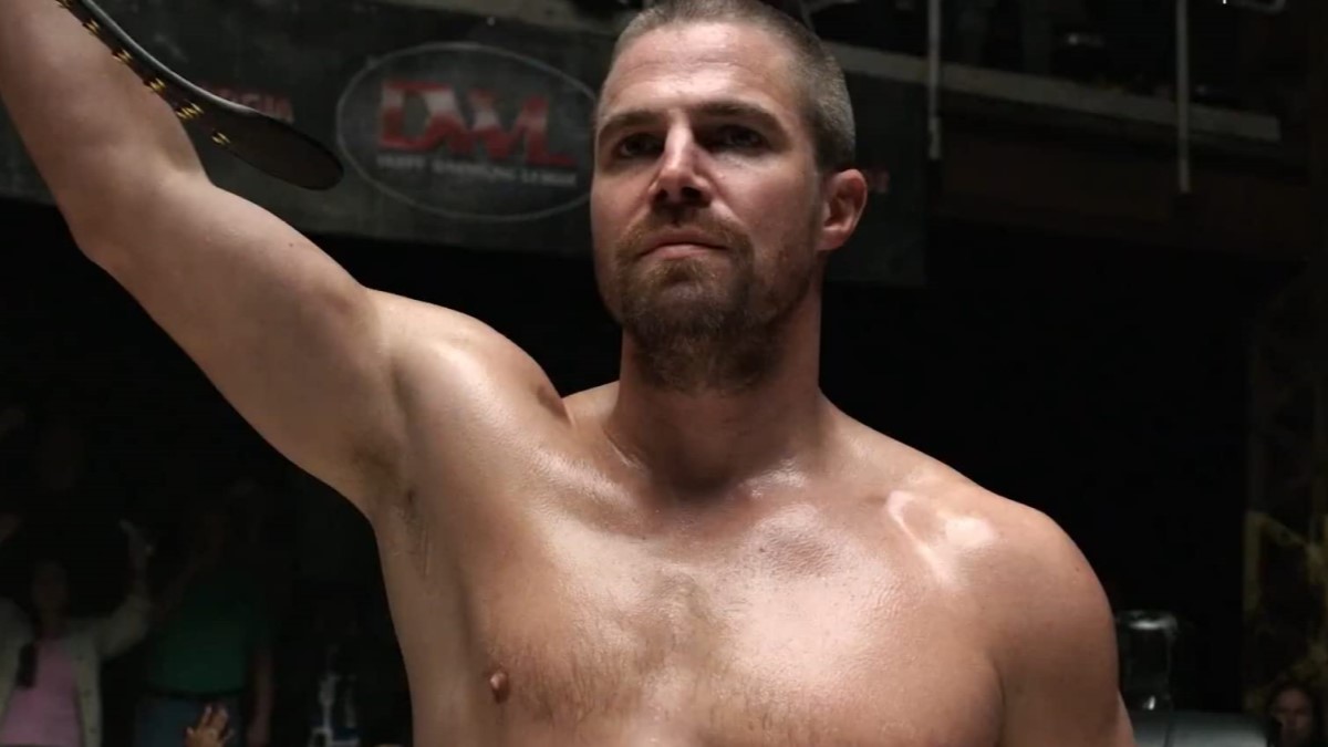 Stephen Amell’s worlds collide on ‘Heels’
