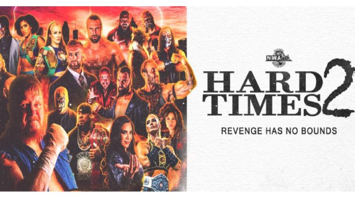 A few twists and title matches feature heavily for NWA’s Hard Times 2