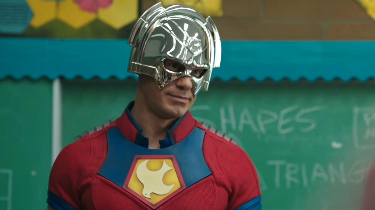 John Cena as Peacemaker.