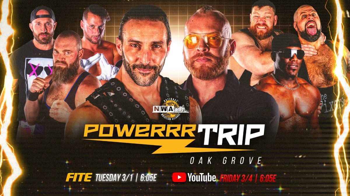 NWA POWERRR:  Mayweather goes on a PowerrrTrip to get the NWA National Title from Adonis