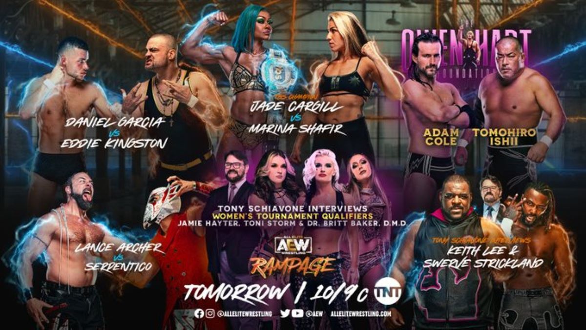 AEW Rampage:  Jade Cargill faces The Problem in Marina Shafir