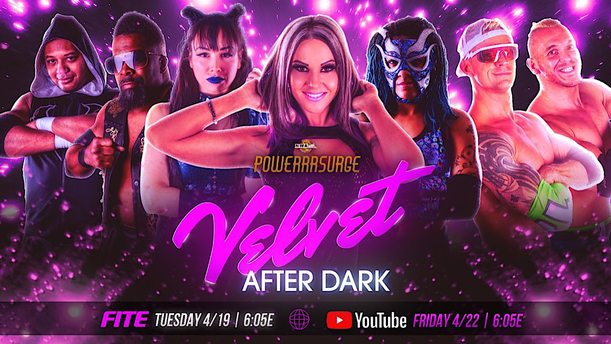 NWA POWERRR:  This POWERRRSurge goes Velvet After Dark