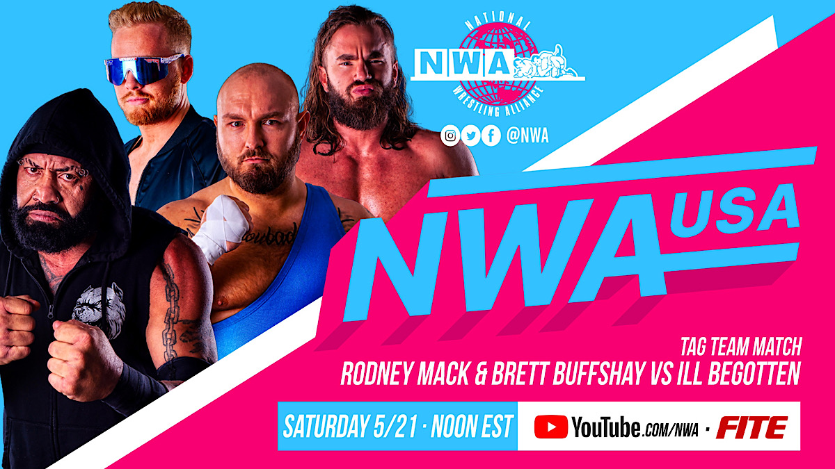 Nwa Roster Ruff Crossing NWA USA: A Notoriously Legendary title match, plus Gymp-y grappling ...