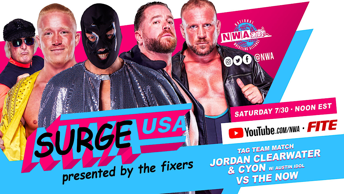 NWA USA is Surge USA that’s full of “funny” and fights.