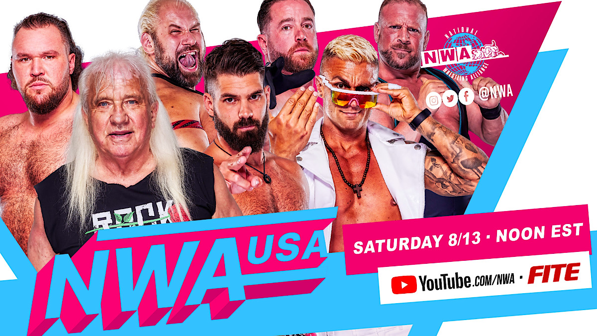 Ricky Morton is ready to Rock n Roll with VSK on this NWA USA