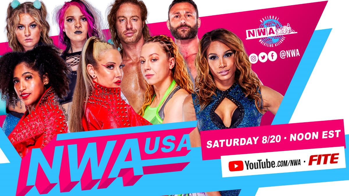 NWA USA:  Allysin Kay and Marti Belle look to put a Hex in the main event