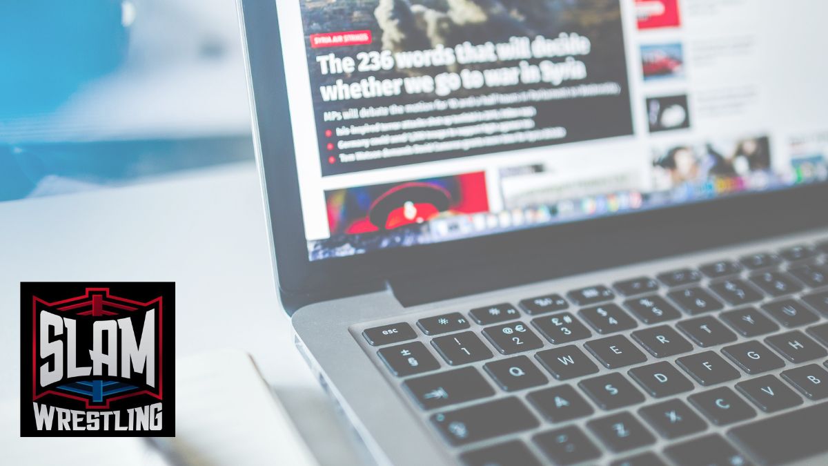 Laptop computer indicating Top Page Views