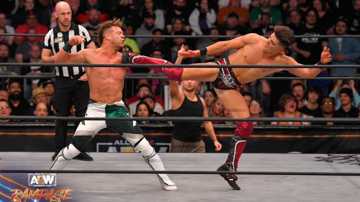 High-flying and hijinks highlights this AEW Rampage