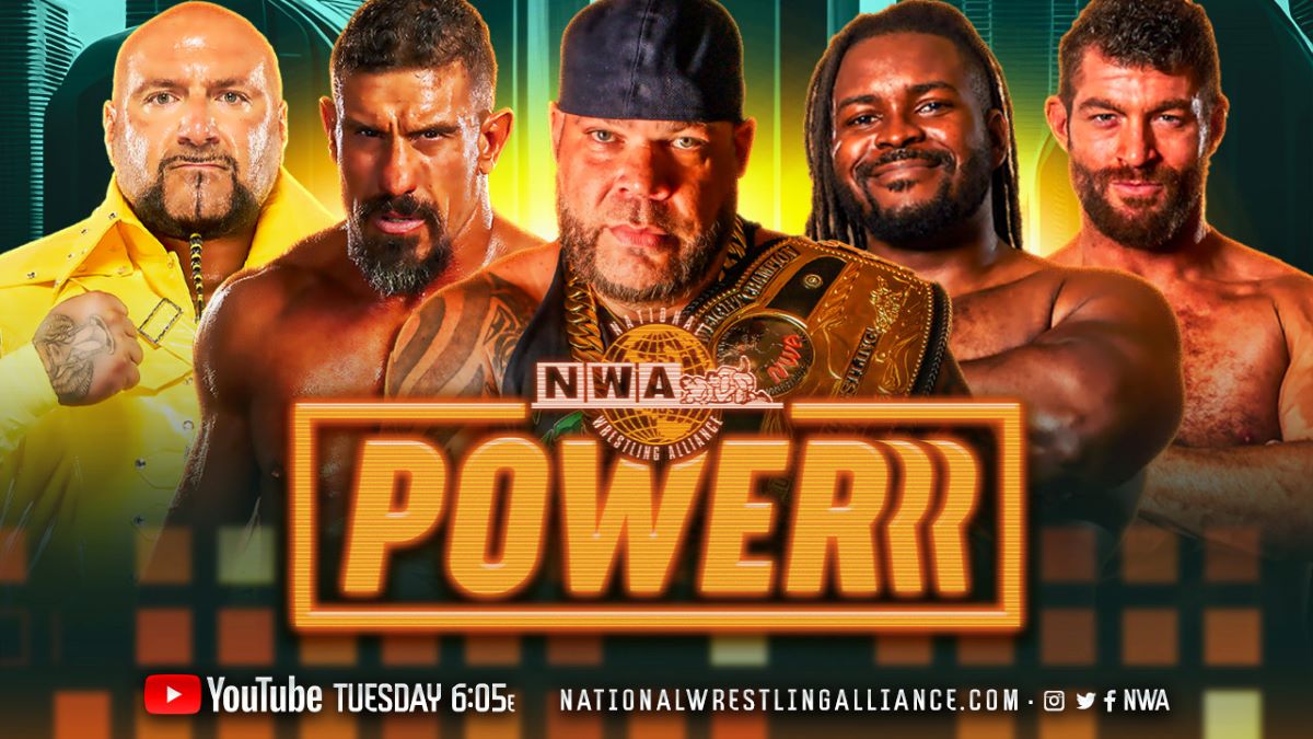Tyrus and BLK Jeez have a (not so) friendly scrimmage on this NWA POWERRR