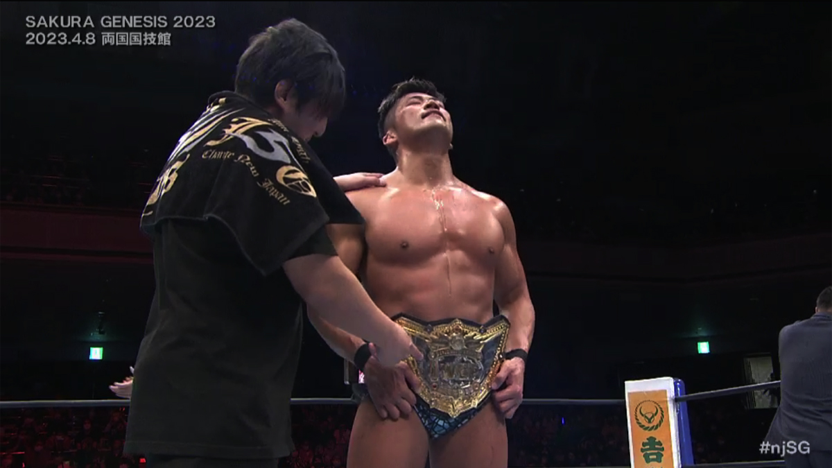 Sanada is your new champion and Bullet Club ‘future endeavors’ ELP at Sakura Genesis