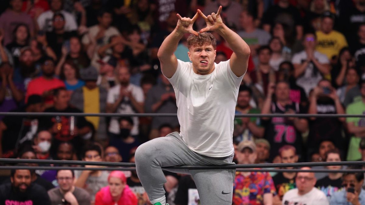 Will Ospreay at AEW Dynamite on Wednesday, June 14, 2023, at the Capitol One Arena in Washington, DC. Photo by George Tahinos, https://georgetahinos.smugmug.com