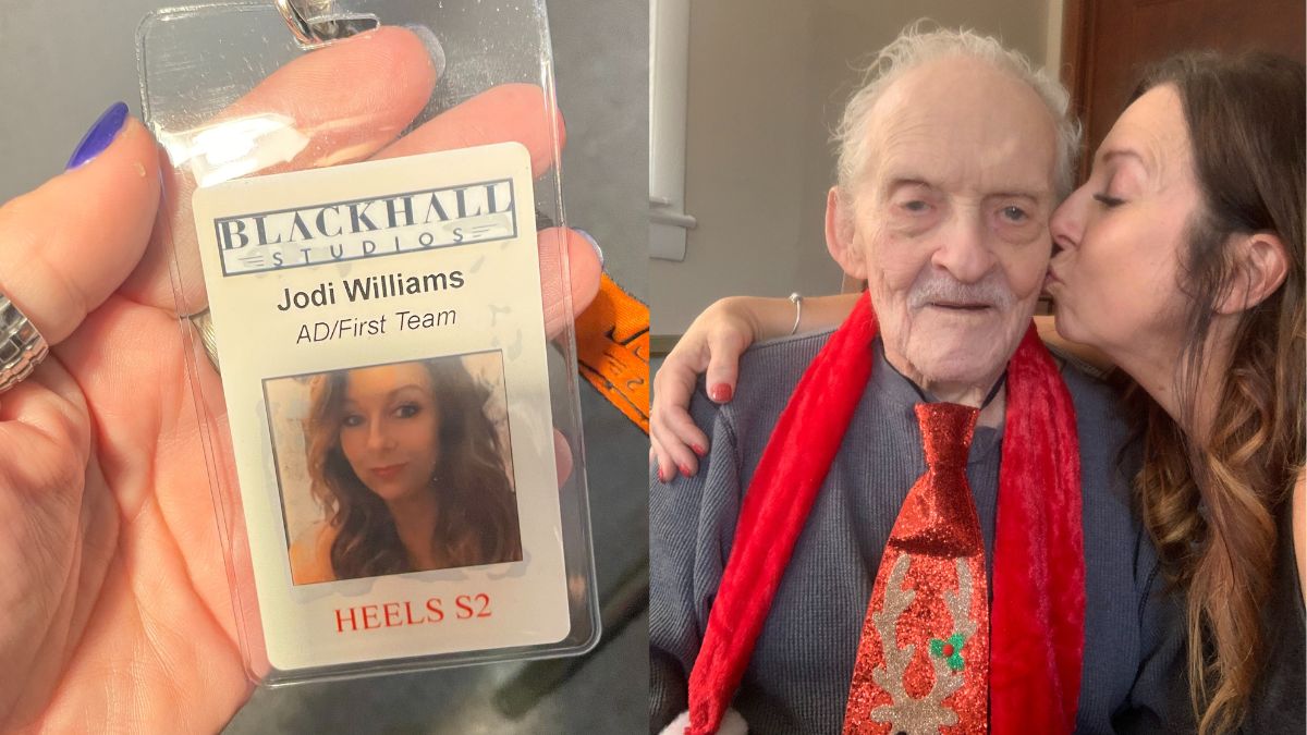 Jodi Williams and her father Dick Steinborn