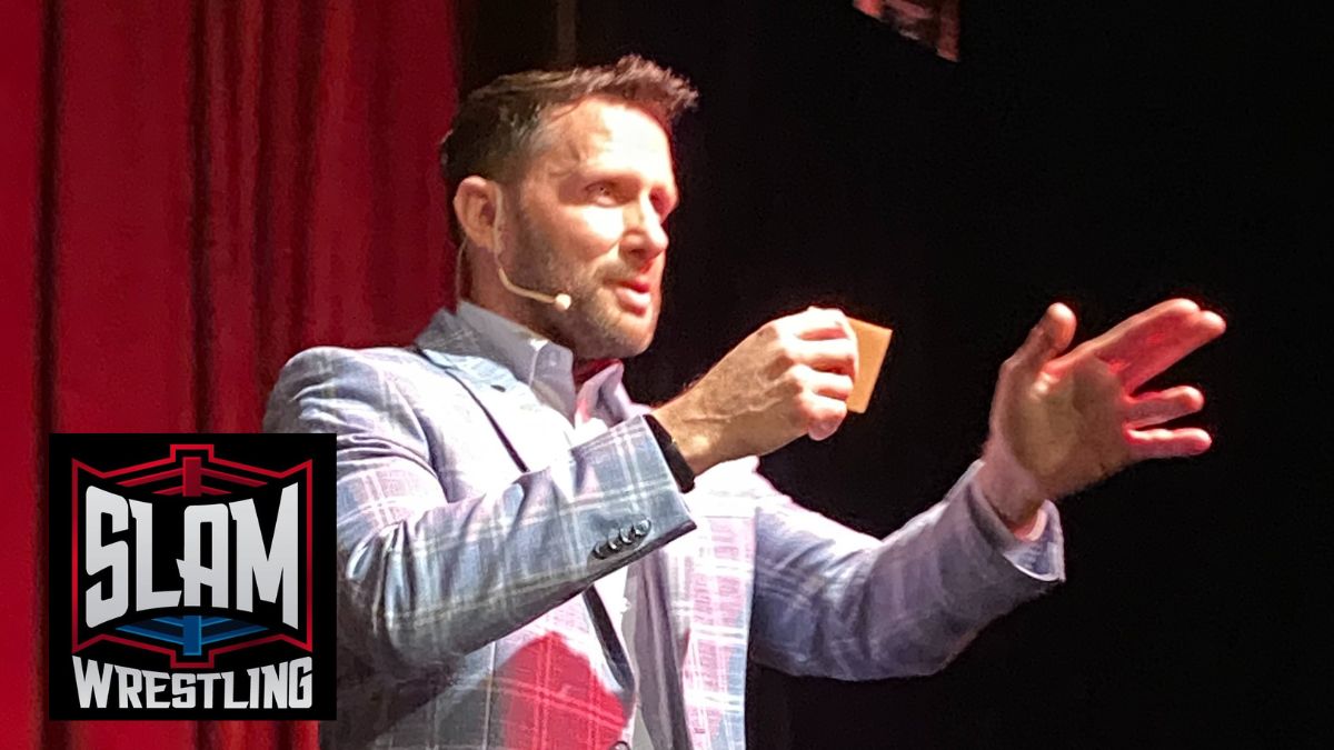 Nigel McGuinness works his magic. Photo by Mike Lano, WReaLano@aol.com