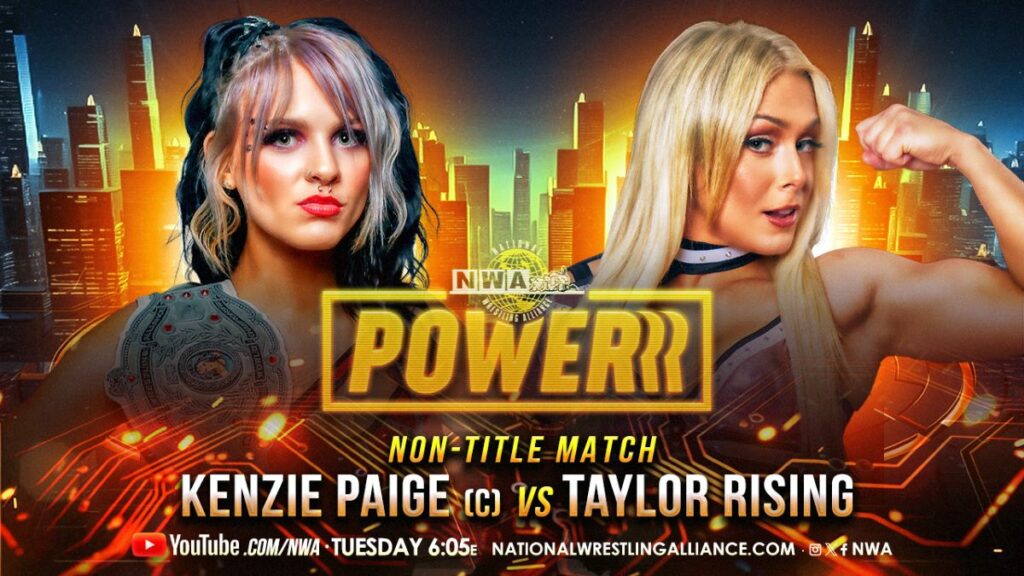 NWA POWERRR: Kenzie Paige is ready to face a Rising opponent. - Slam ...