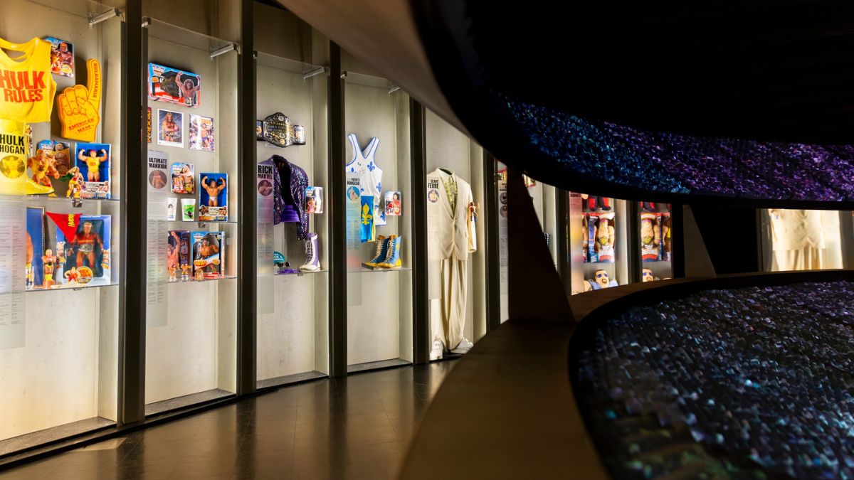 Lutte. Le Québec dans l’arène at Musée de la civilisation. Photo courtesy Musée de la civilisation