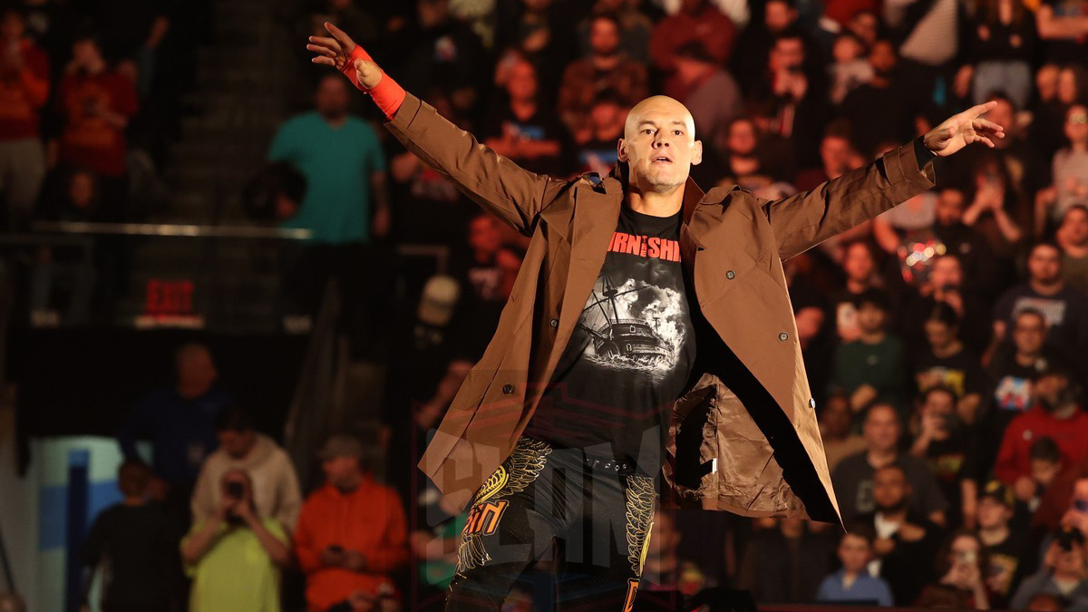 Baron Corbin at NXT Deadline on Saturday, December 9, 2023, at the Total Mortgage Arena, in Bridgeport, Connecticut. Photo by George Tahinos, georgetahinos.smugmug.com