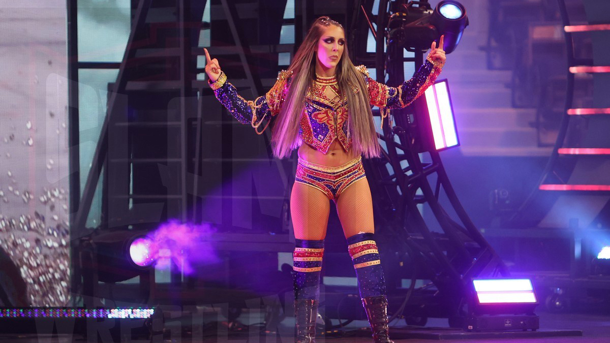 Dr. Britt Baker, DMD at AEW Dynamite Grand Slam, on Wednesday, September 21, 2022, at Arthur Ashe Stadium in Queens, NY. Photo by George Tahinos, https://georgetahinos.smugmug.com