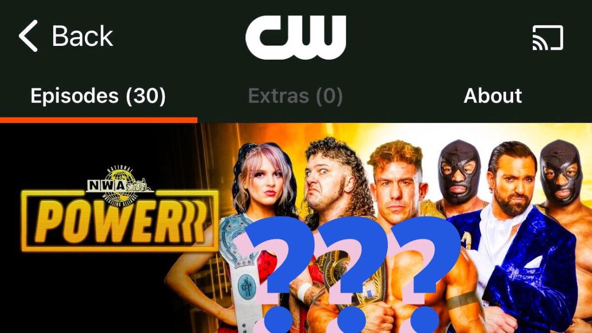 NWA gone from The CW, available on X