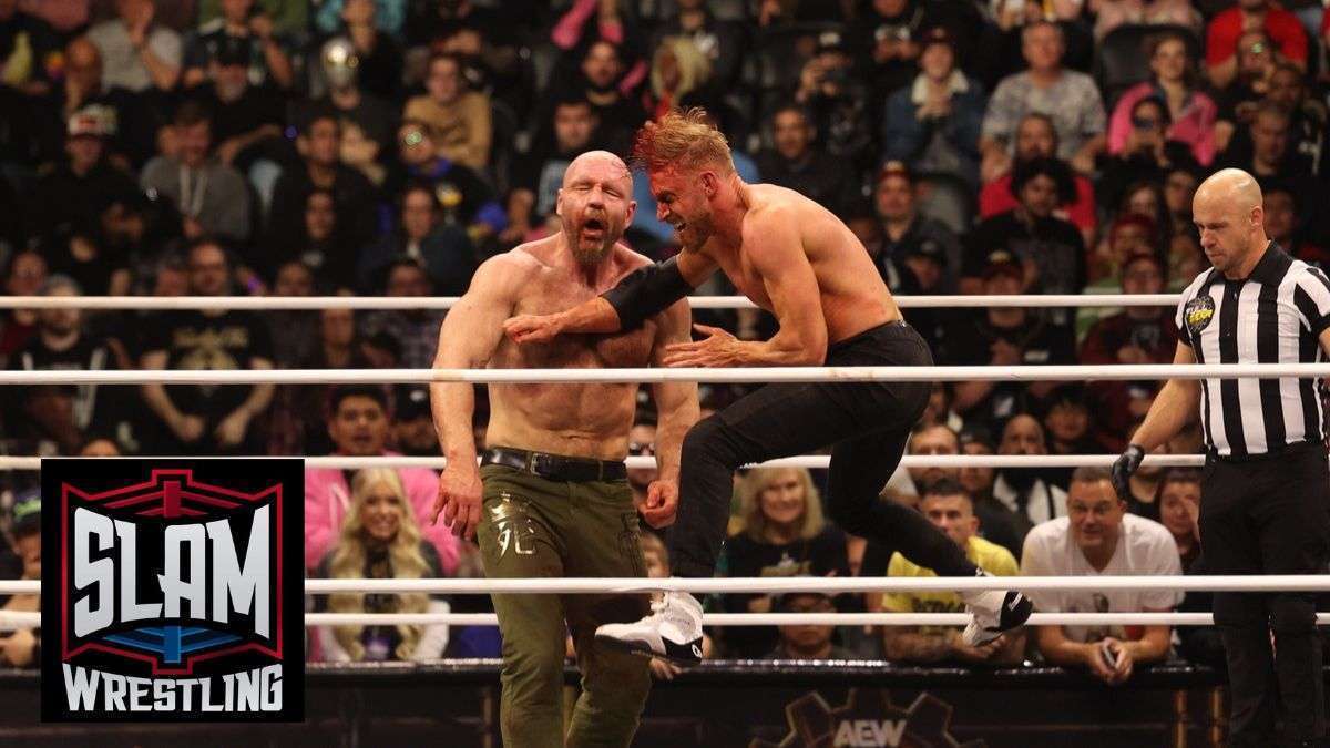 Jon Moxley (c) vs. Orange Cassidy at AEW Full Gear on Saturday, November 23, 2024, at the Prudential Center in Newark, NJ. Photo by George Tahinos, https://georgetahinos.smugmug.com