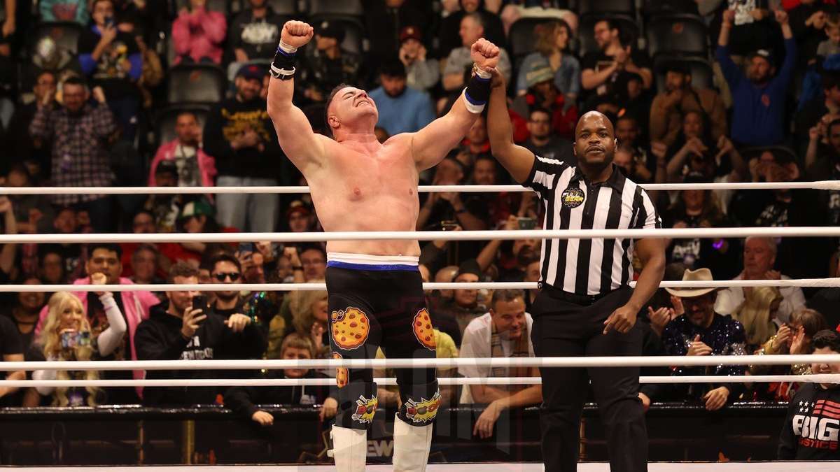 A.J. Befumo at AEW Full Gear on Saturday, November 23, 2024, at the Prudential Center in Newark, NJ.