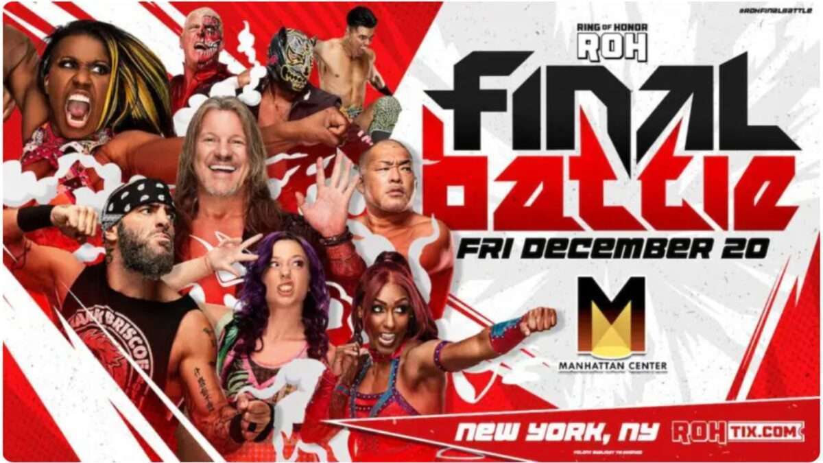 Promo poster for ROH Final Battle 2024