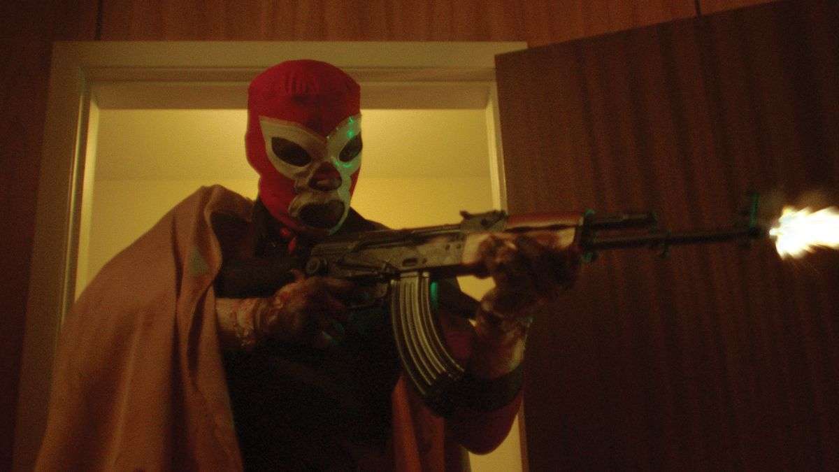 Mo Jabari as Enigma Jones in Dark Match.