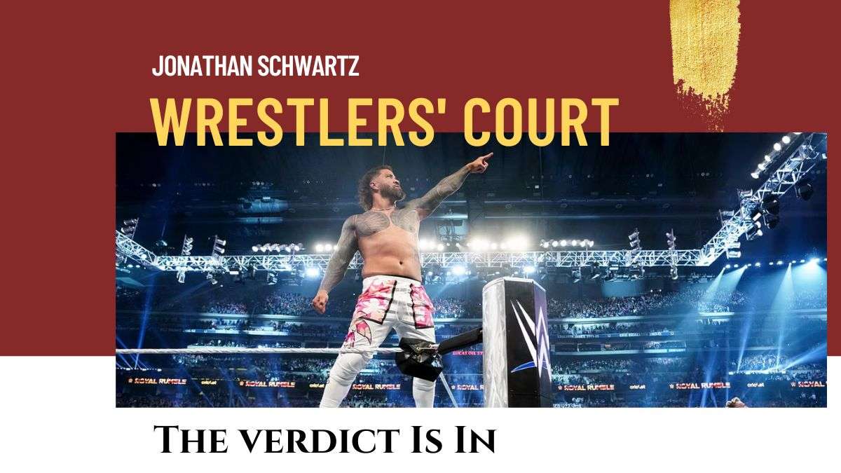 Jey Uso after winning the 2025 Royal Rumble. WWE photo