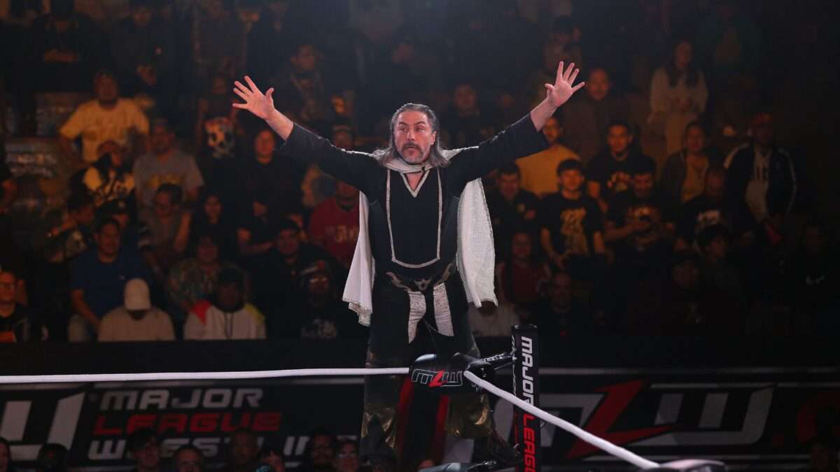 Paul London before a match. Photo courtesy of MLW.