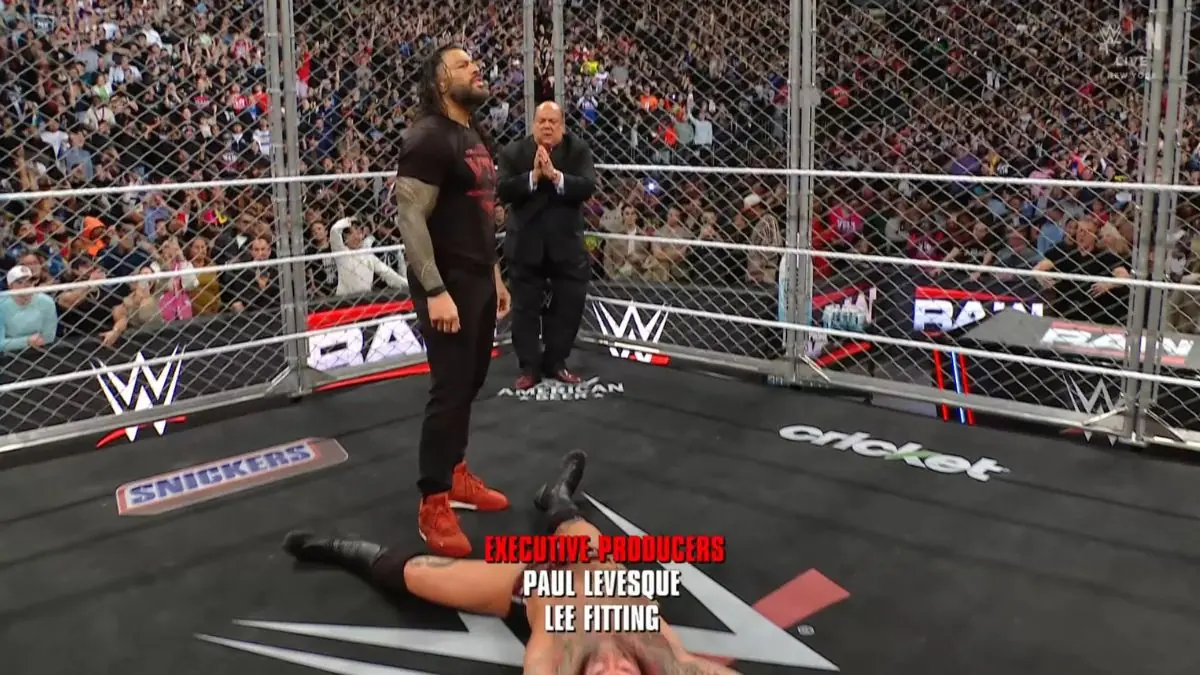 Reigns destroys Rollins and Punk