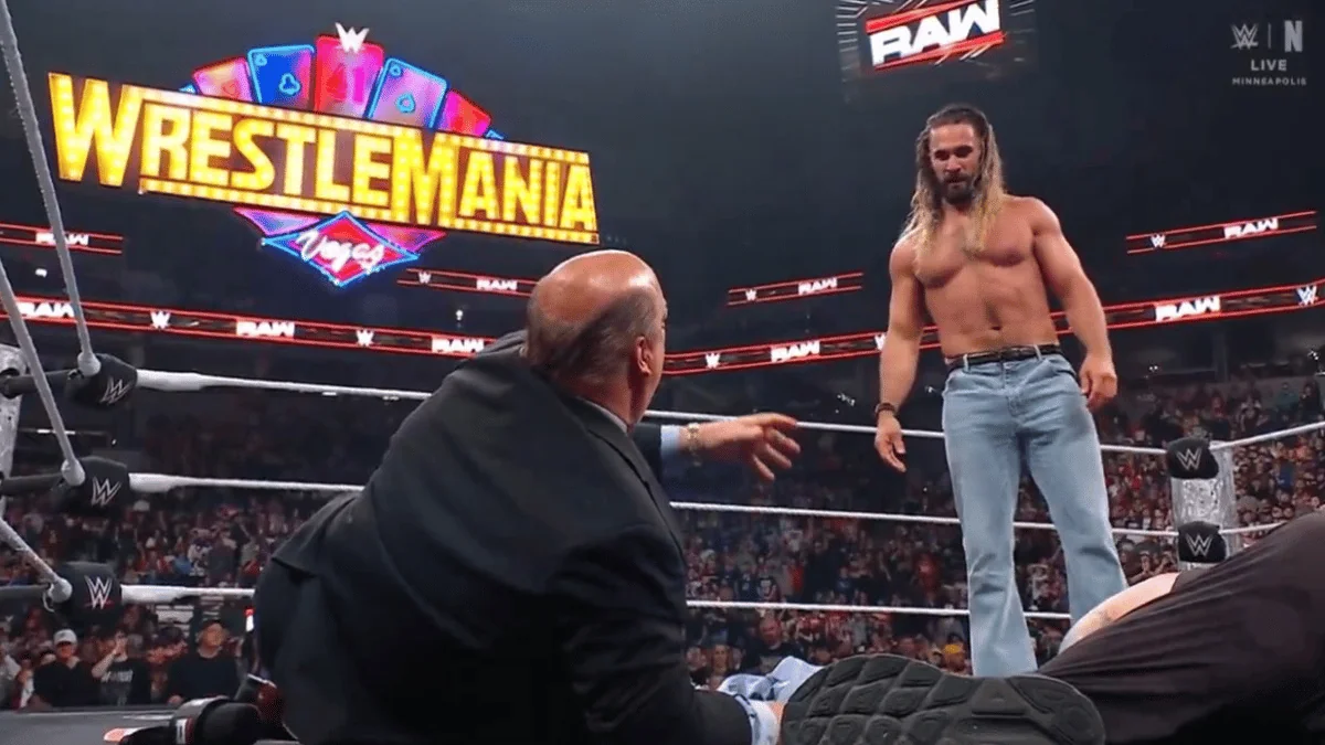 Rollins bullies Heyman