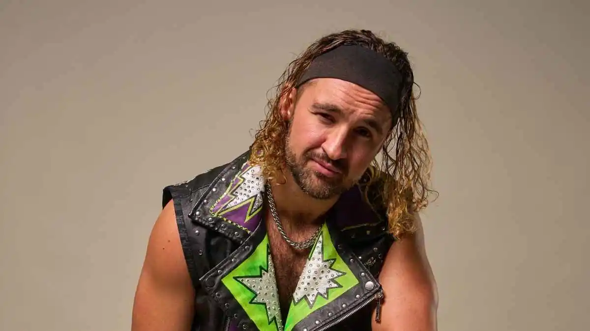 Headshot of NOAH's Anythony Greene, making his MLW debut at Battle Riot April 5, 2025 in Long Beach, California. Photo courtesy of Jon Washer.