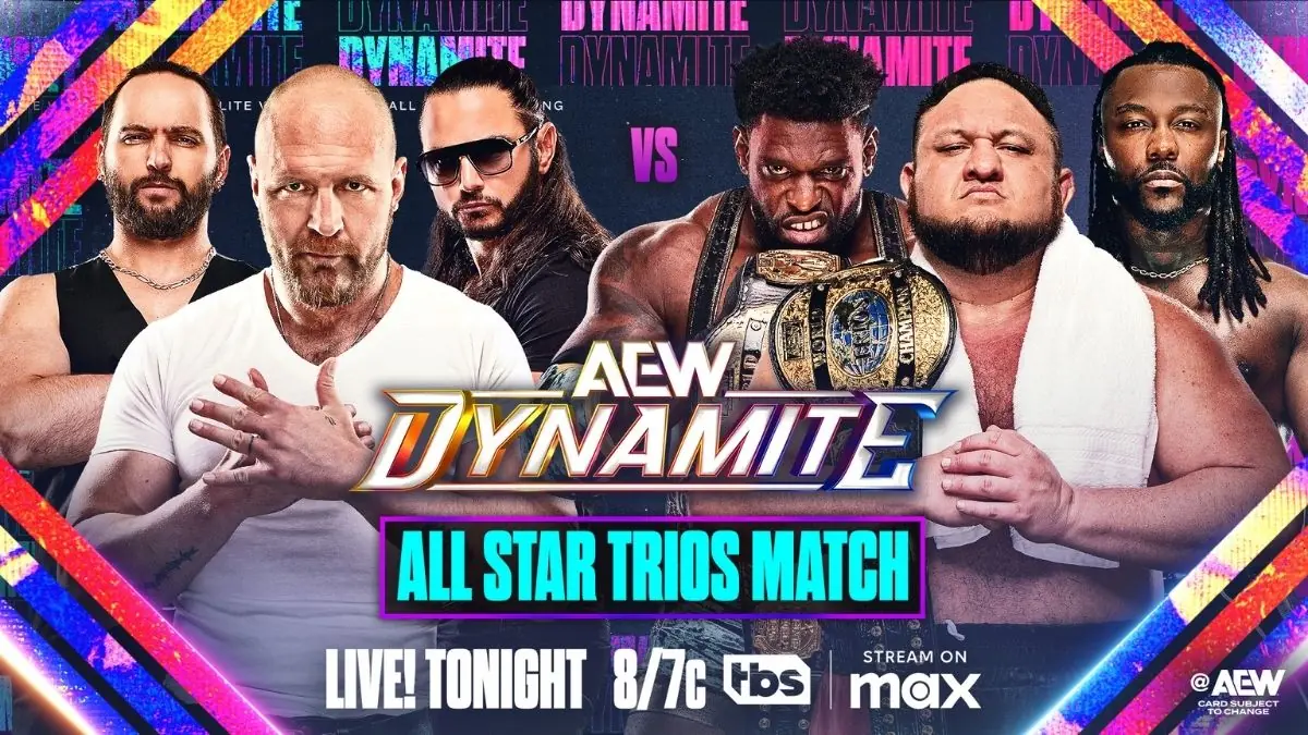 AEW Dynamite poster May 21, 2025