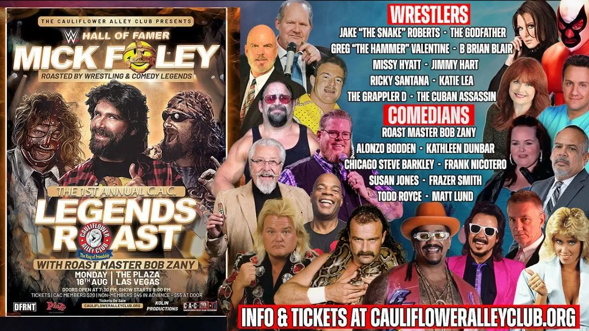 mick foley roast cac