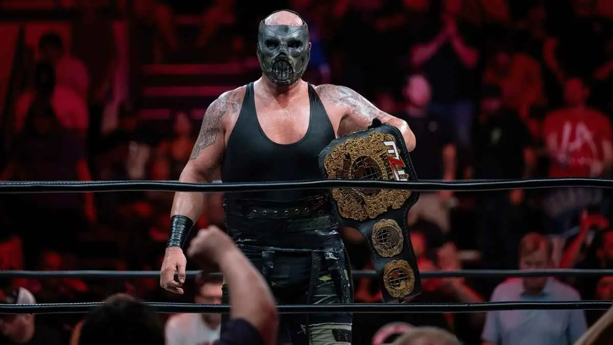 MLW's new World Heavyweight Champion Mads Krule Krugger. Photo courtesy of MLW.