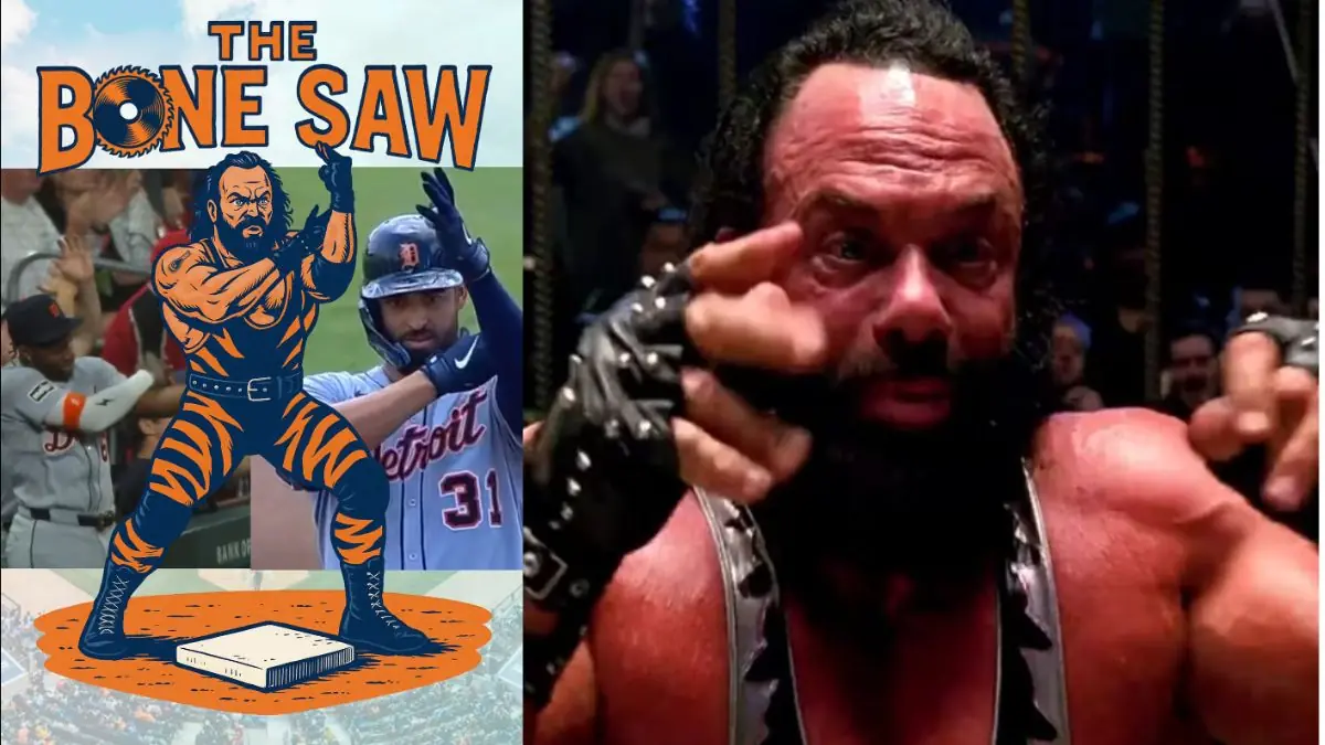 detroit tigers bone saw cover