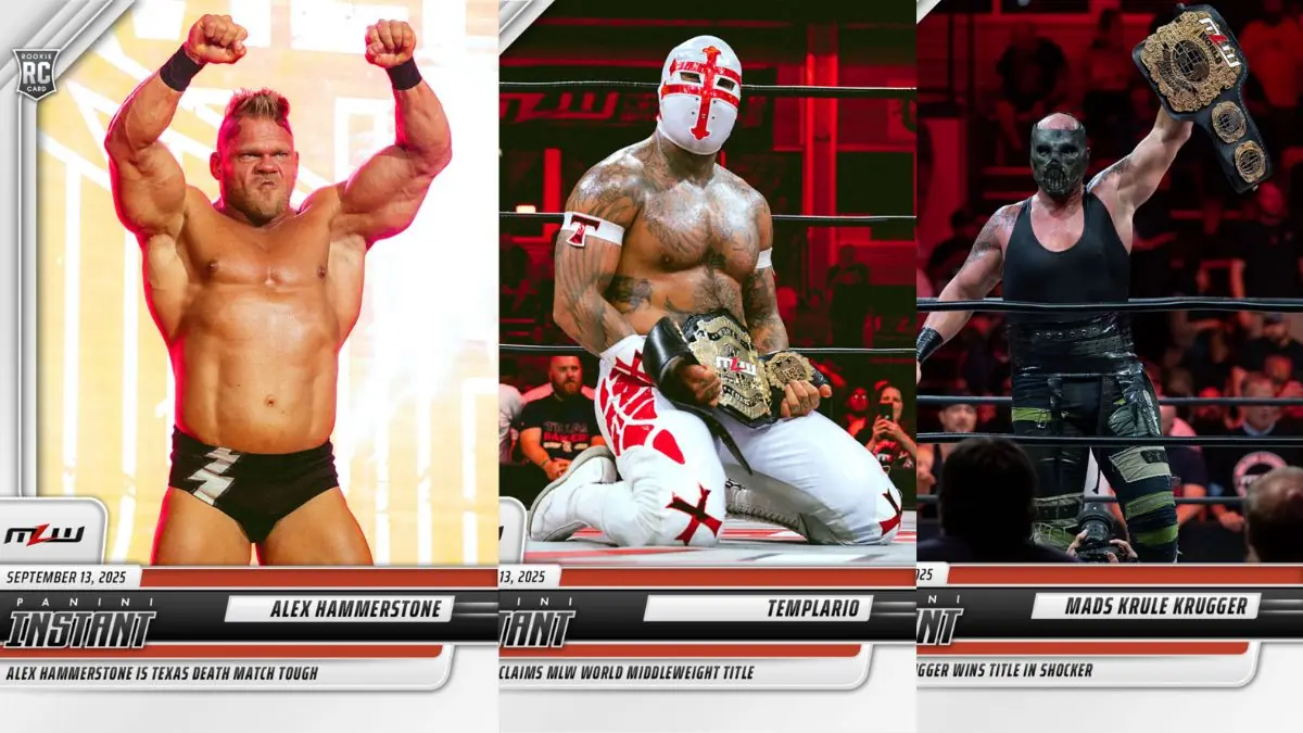 MLW PANINI HAMMERSTONE KRULE TEMPLARIO