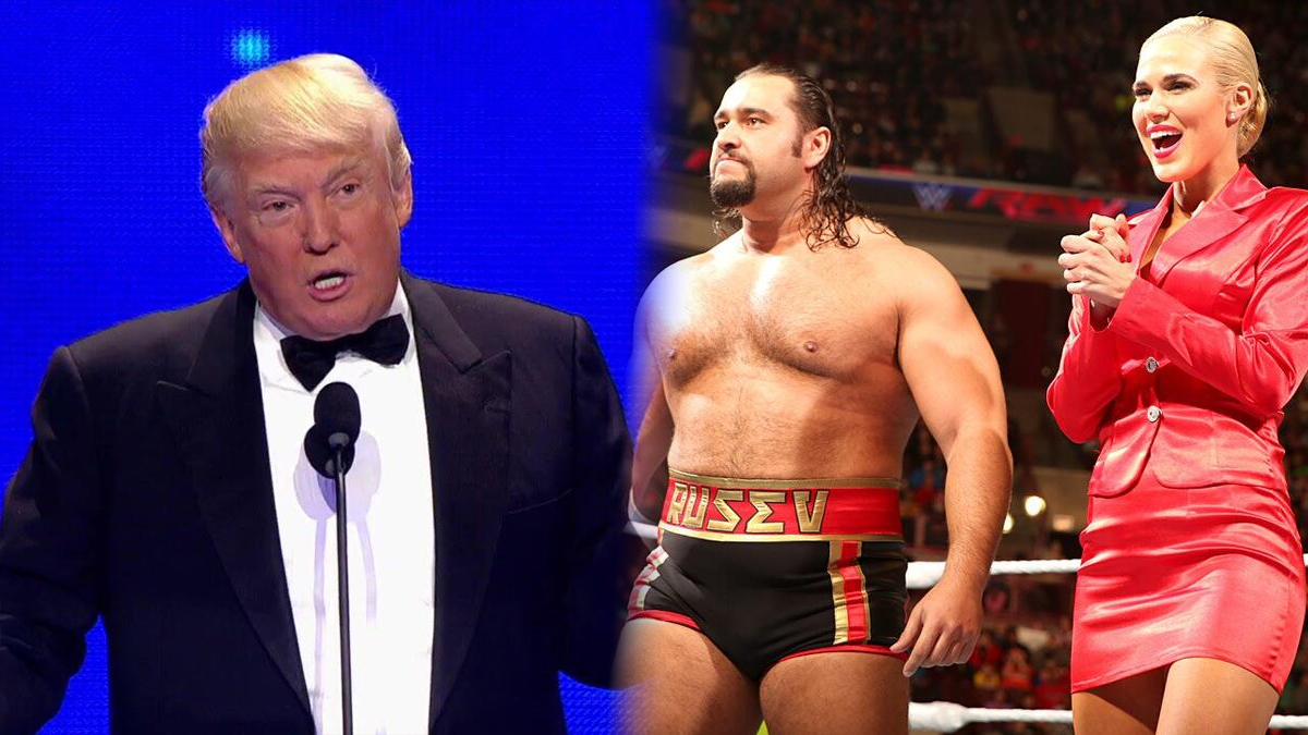 President Donald Trump Told Rusev & CJ Perry To Change Their WWE Characters