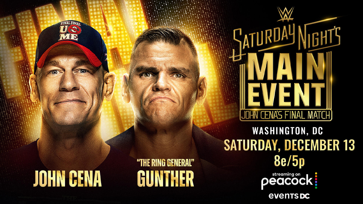 Update On WWE Saturday Night’s Main Event Runtime For John Cena’s Final Match
