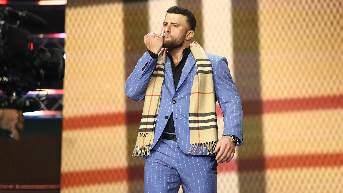 MJF Makes Surprise Return On AEW Holiday Bash, Immediately Challenges For Title