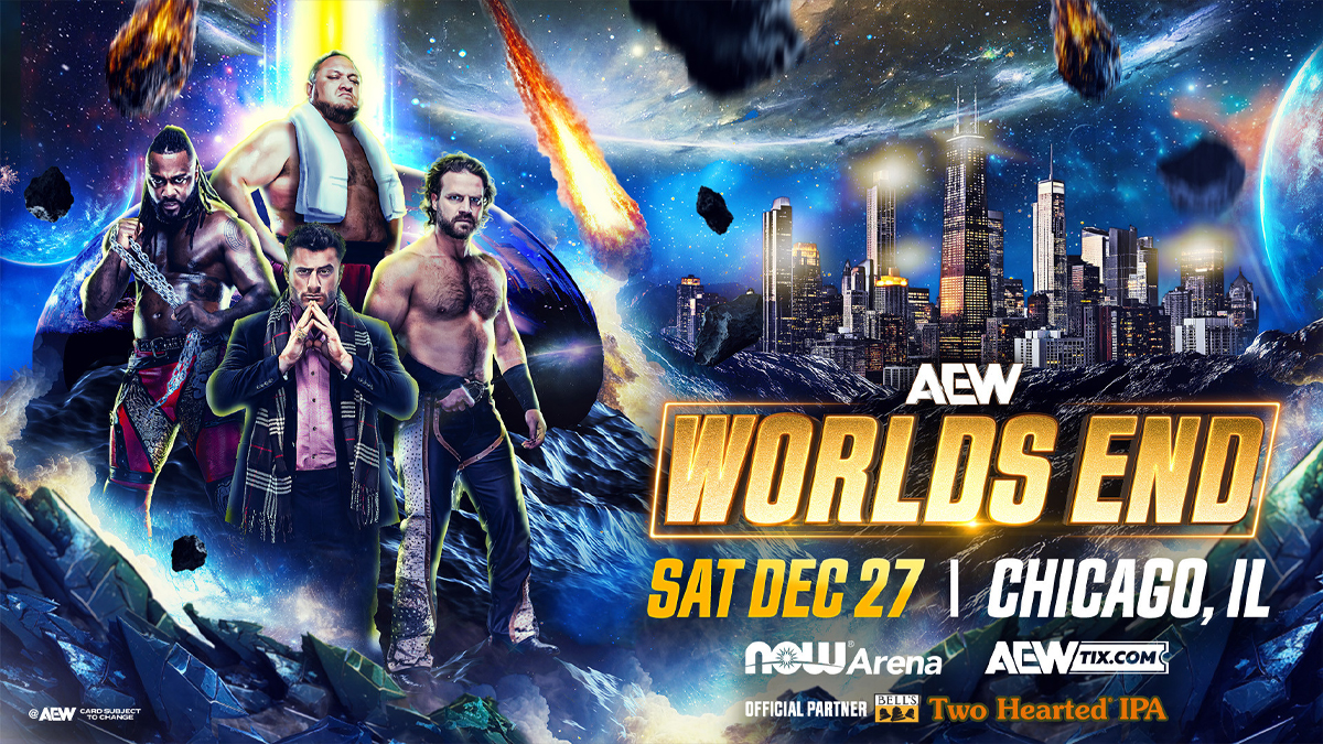 AEW Confirms Title Match For Worlds End