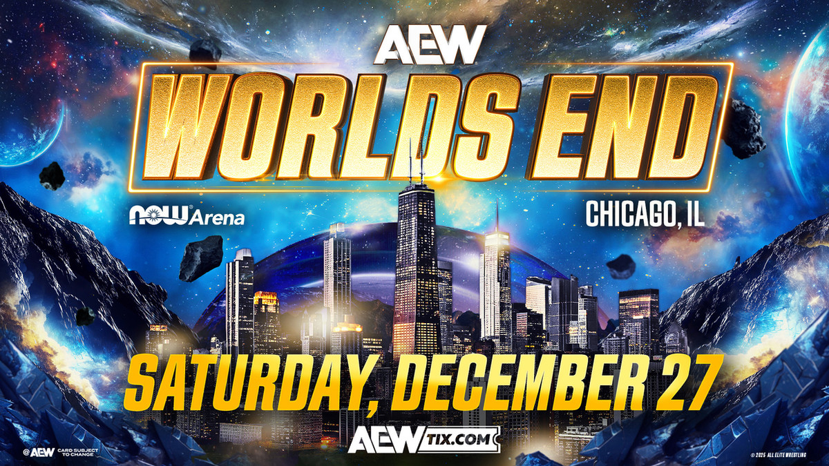 AEW To Add New Title Match To Worlds End Lineup